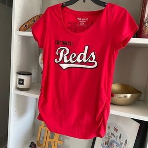 Cincinnati reds maternity shirt